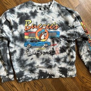 Bucees Racing Sweatshirt Tie Dye